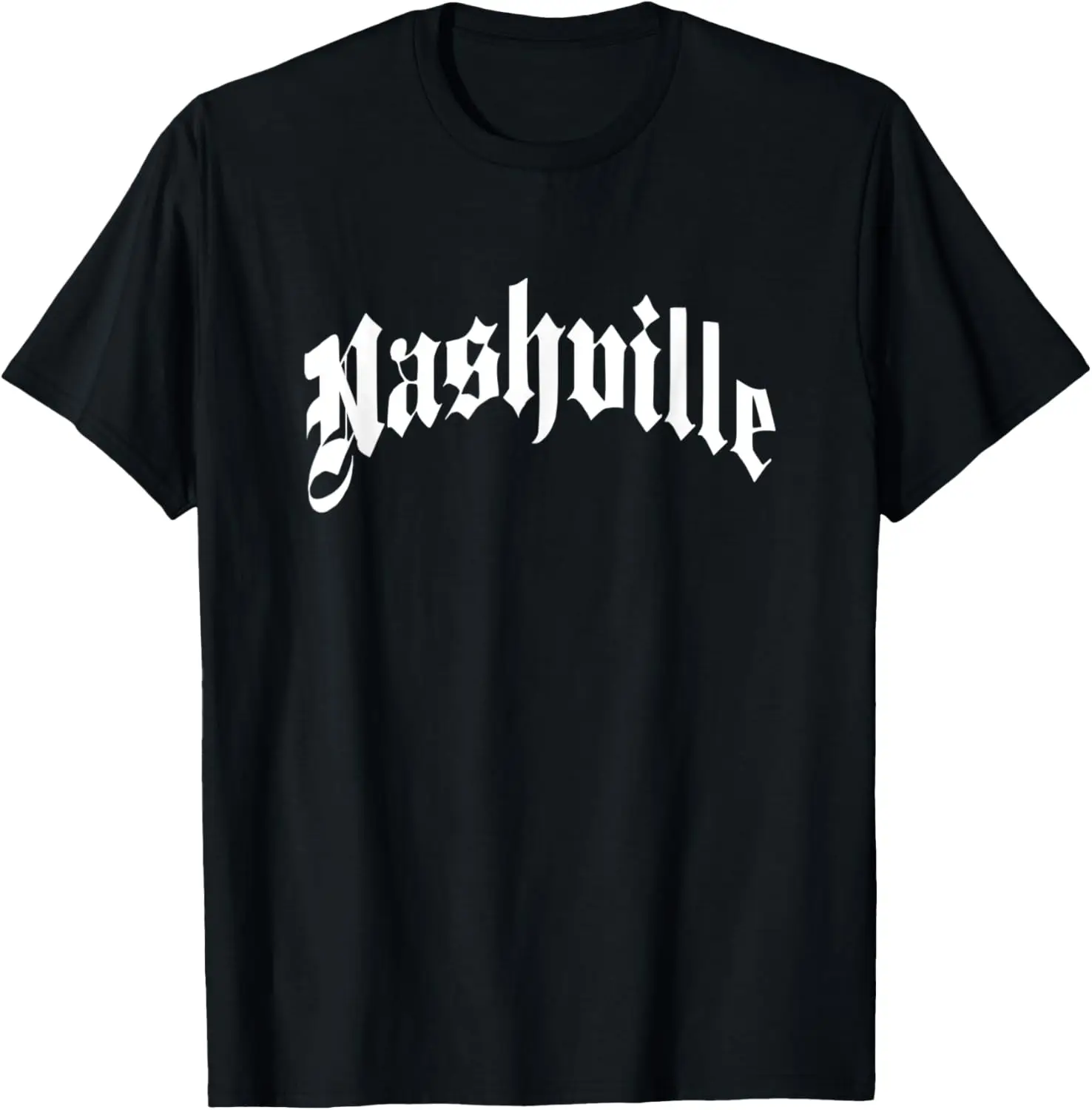 Nashville - Tennessee - Diseño gótico / de la vieja escuela - Camiseta clásica