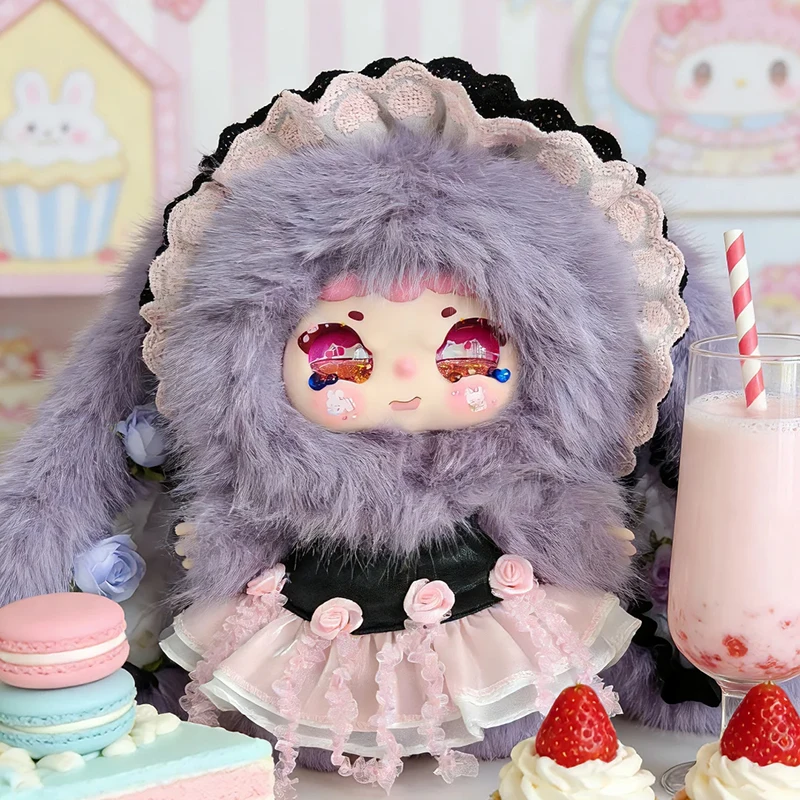 

Кукла-кролик Little Princess Jiimo, коллекционная серия Blind Box 600% Jumbo Size, серия Rose Dream Island, розовая мягкая игрушка, подарок на день рождения для девочки