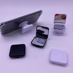 1pc Double-Sided Folding Makeup Mirror For Purses - Perfect Gift ForWomen Girls Students Friends - Portable And Great For Travel