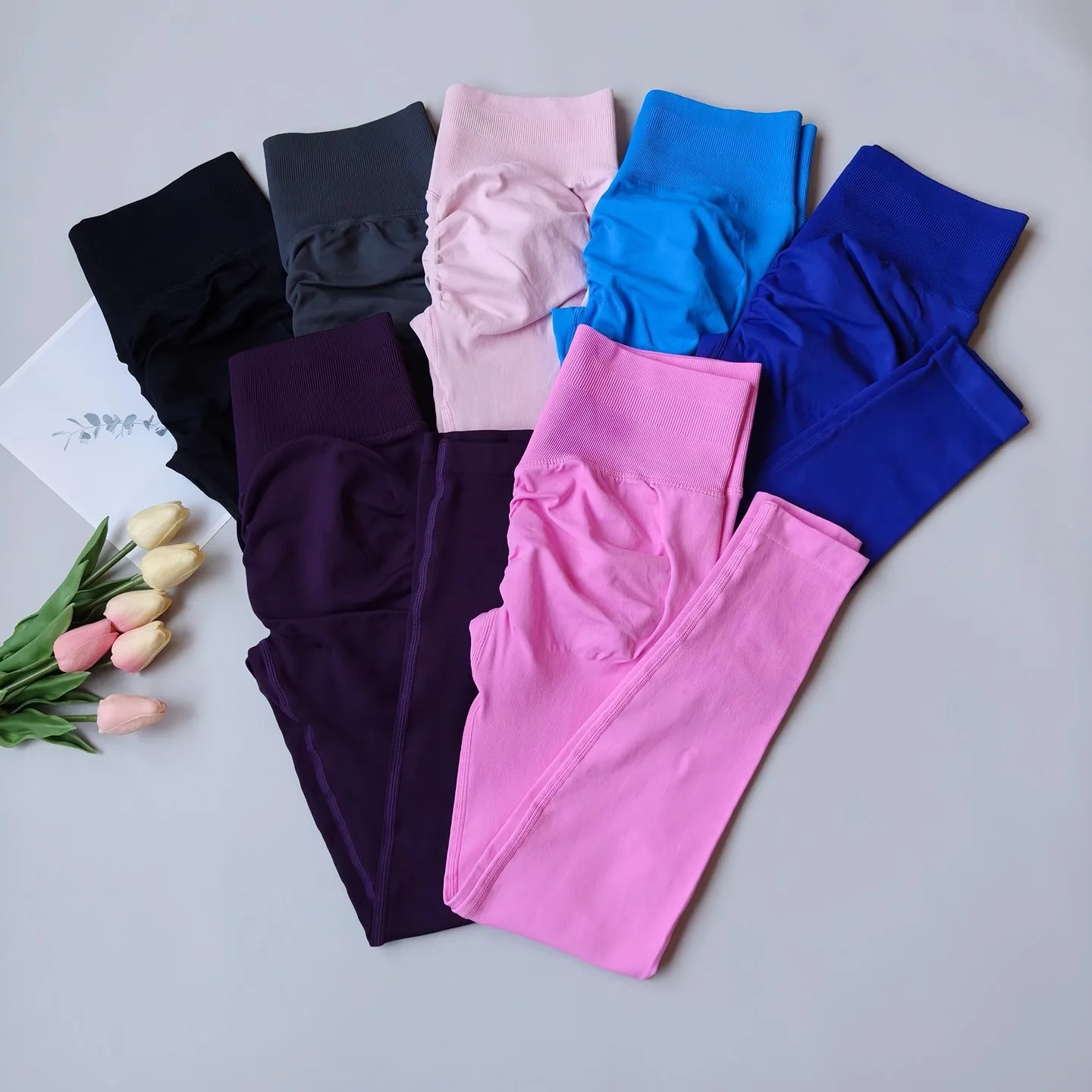 

Бесшовные облегающие леггинсы для спортзала с высокой талией, подтягивающие живот, бедра, брюки для йоги, утягивающие ноги, персиковые брюки на бедрах, высокоэластичная одежда