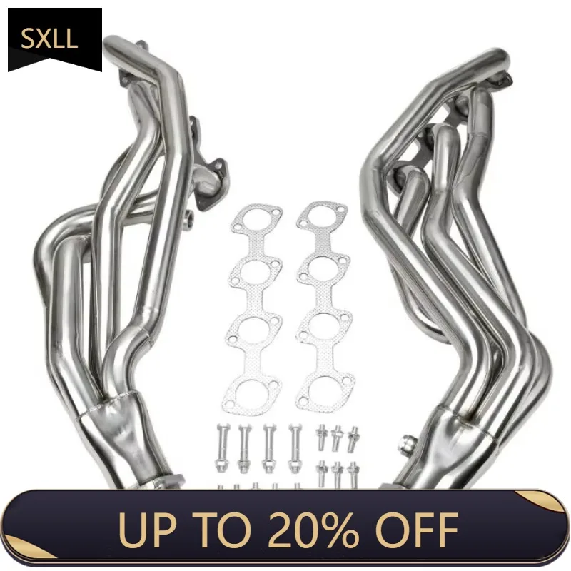 

SXLL1996-2004GT 4.6l V8 Long Tube Stainless Steel Header Manifold T304 Stock Exhaust Manifold Header Washer Kit