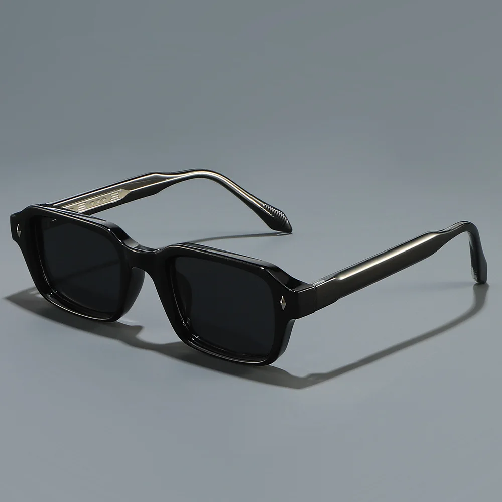 Hiking Camping Frame Square Sunglasses Men Women Brand Desinger Rivet Rectangle Sun Glasses Male Cycling Eyewear UV400
