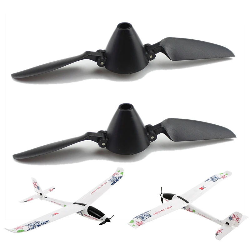 Hélice Pliante pour Wltoys Xk A800 RC, Ailes de macro d'Avion, Mise à Niveau de Der Foetal, Pièces de Rechange, 2 Pièces, A800.0006