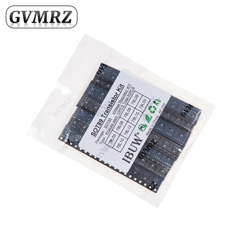80PCS 8Values SOT89…