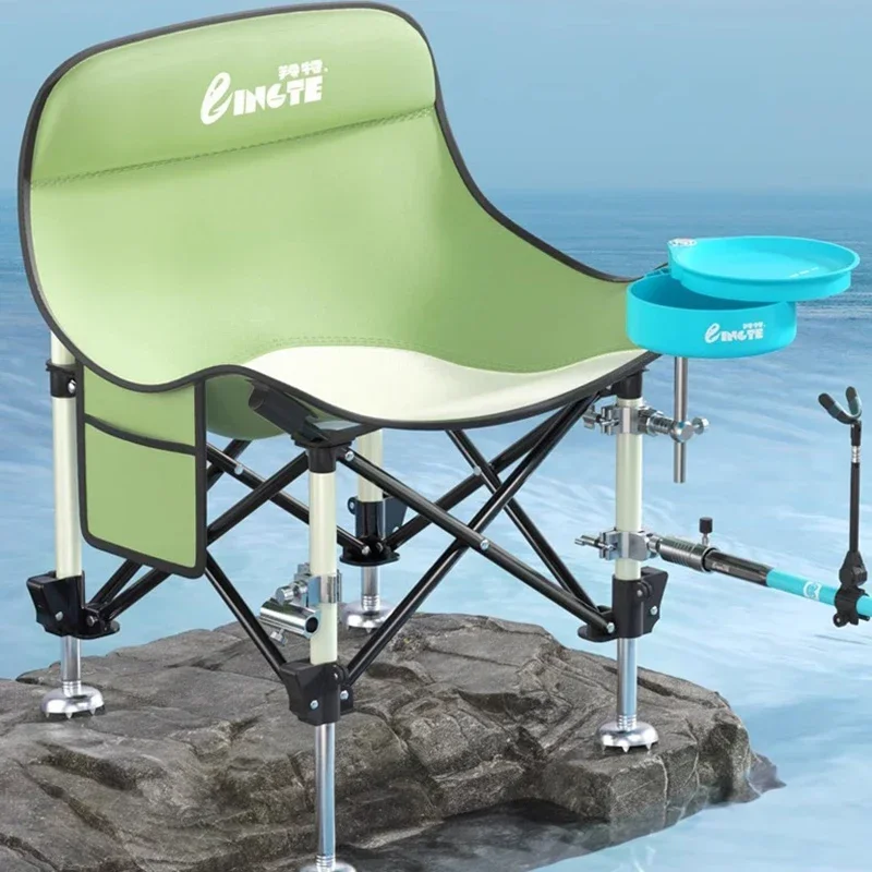

Lightweight Camping Beach Chairs Folding Portable Professional Fishing Beach Chairs Tourist Outdoor Furniture Der Angler LLBC