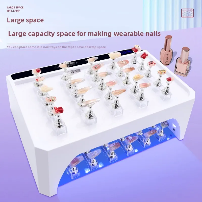 Macchina per fototerapia con lampada per unghie con ricarica wireless 178W Batteria ad alta potenza a lunga durata Essiccatore per unghie Conjuntos De Manicura Ongles