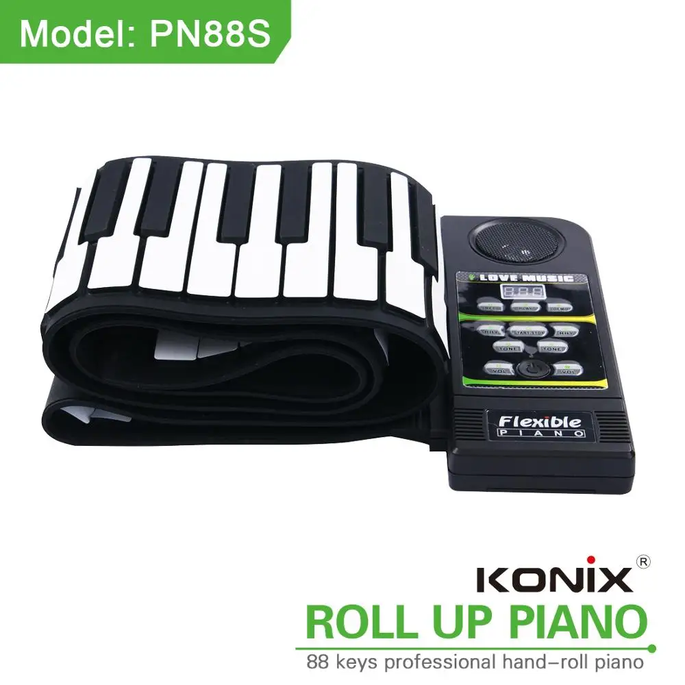 Konix Musical instrument toy 88keys Hand roll piano