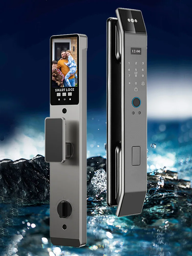 XSDTS Wifi Tuya APP Gezichtsherkenning Slim deurslot met camera Videogesprek Spraakintercom Digitaal deurslot Automatisch deurslot - afbeelding 2
