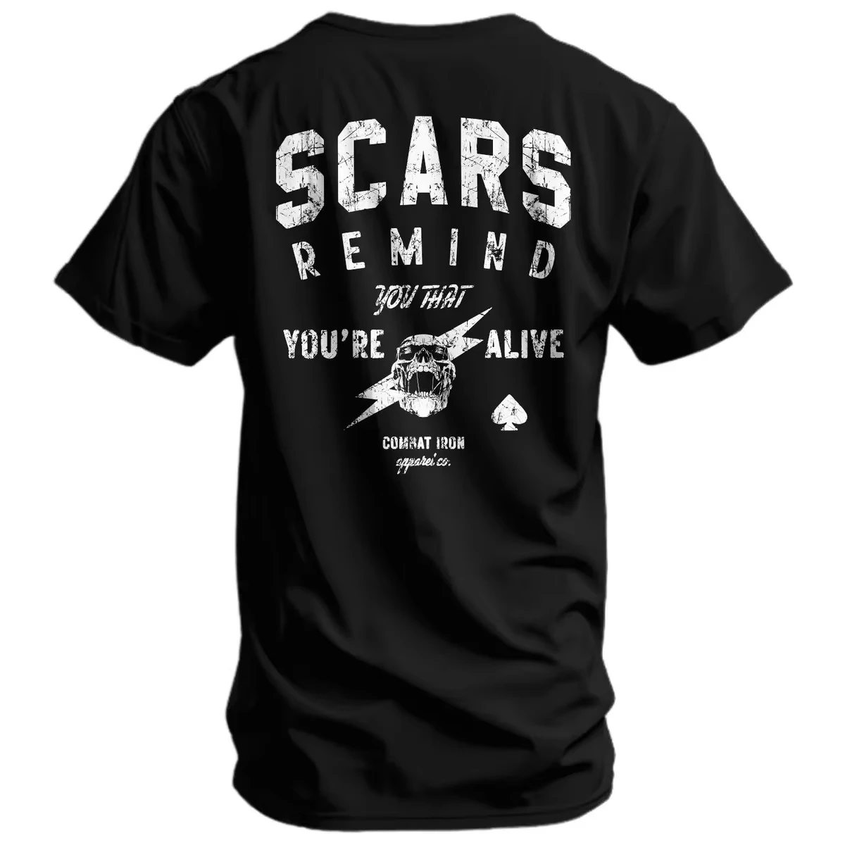 2026 New Summer Cotton Men and Women More Scenes Military Enthusiasts with Short Sleeves T-shirt Scars Remind Manly Man