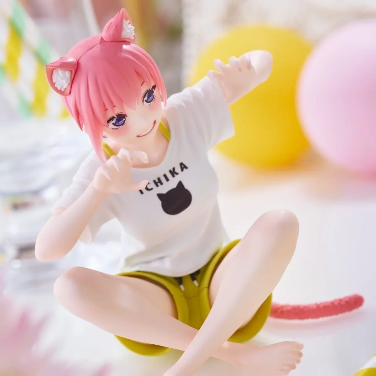 The Quintessential Quintuplets 12CM Action Figure Cos Cat Nakano Ichika Nino Miku Yotsuba Itsuki Doll Anime Figures Model Toys