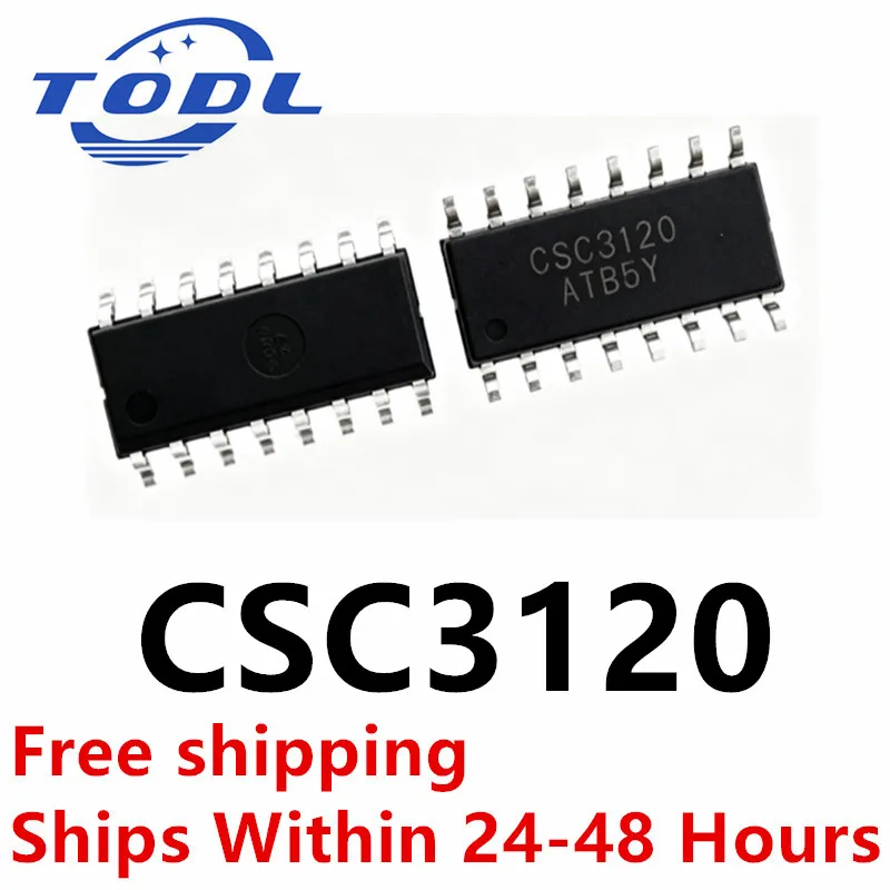 (2-5piece)100% New CSC3120 For Substitute IRS2092S IRS2092STRPBF sop-16 Chipset