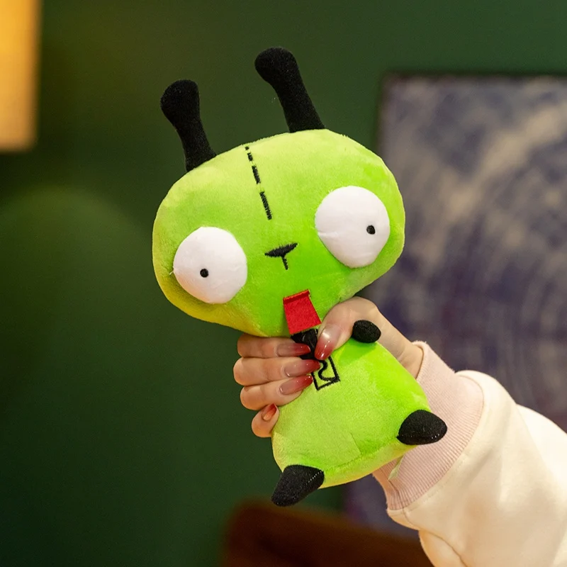 2024 Neue Alien Invader ZIM GIR Hund Plüschfigur Spielzeug Gefüllte Plüsch Grüne Kawaii Puppe Sammlerstück – Detail 13