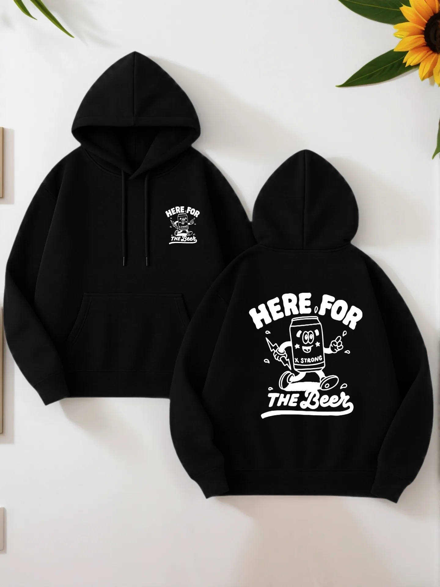 

Мужская толстовка с рисунком, мультяшный принт, повседневный стиль, мягкая ткань, для мужчин, для повседневной носки