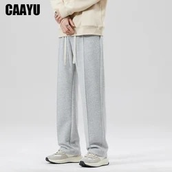CAAYU мужские спортивные штаны для бега модная хип-хоп Японская уличная одежда повседневные мешковатые брюки со шнурком спортивные свободные серые штаны для мужчин