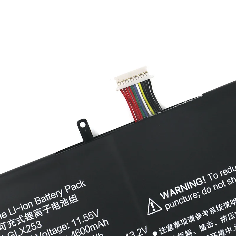 High Quality GLX253 Laptop Battery 11.55V 4600mAh for Nvisen  Y-GLX255 GLX255 Y-GLX253 GLX253 Y-GLX258 GLX258 Brand New