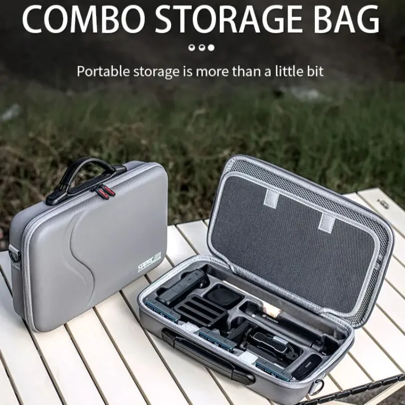 

Suitable For Insta360 X4 X3 Camera Storage Box PU Storage Protective Bag Travel Case Handbag Shoulder Bag Camera Accessories