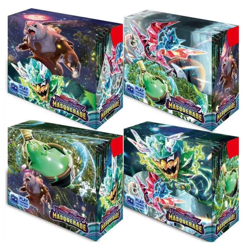 360 Stuks/Set Pokémon Kaarten Briljante Sterren Paldea Evolved Phantasmal FLAMES 151 MEGA EVOLUTION Engelse Booster Battle Transactie