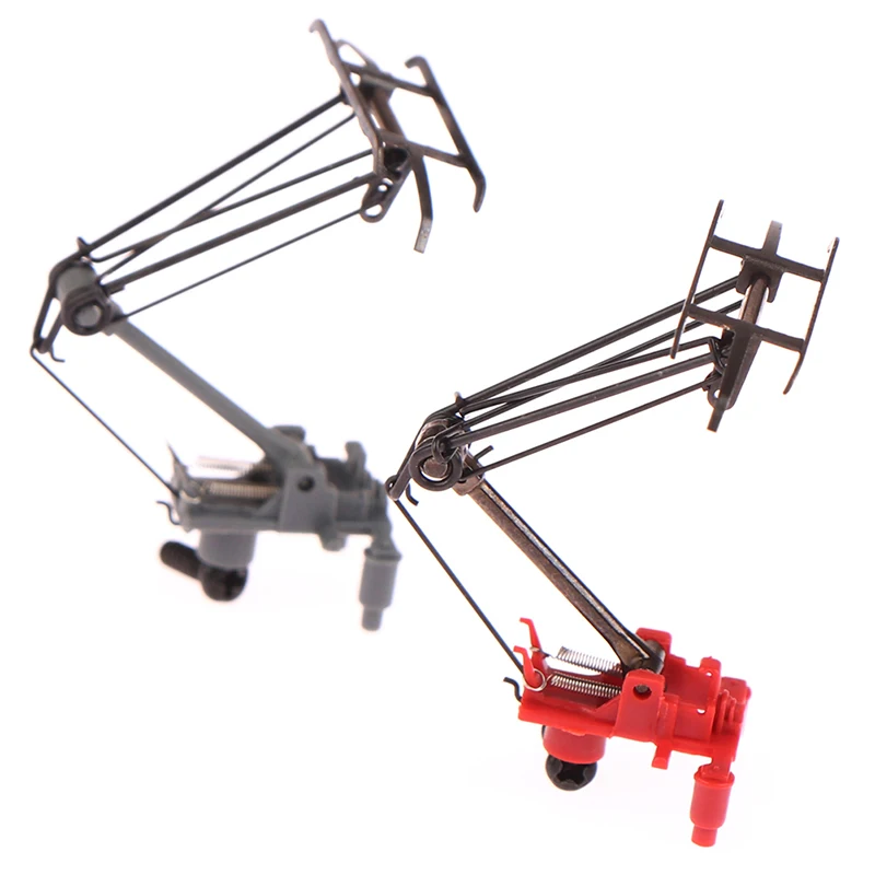 1PC 1:87 HO Scale Train Electric Traction Pantograph 1PC DIY Train Arm Bow For Bachmann Model Hobby Toy Parts Train Arm Bow