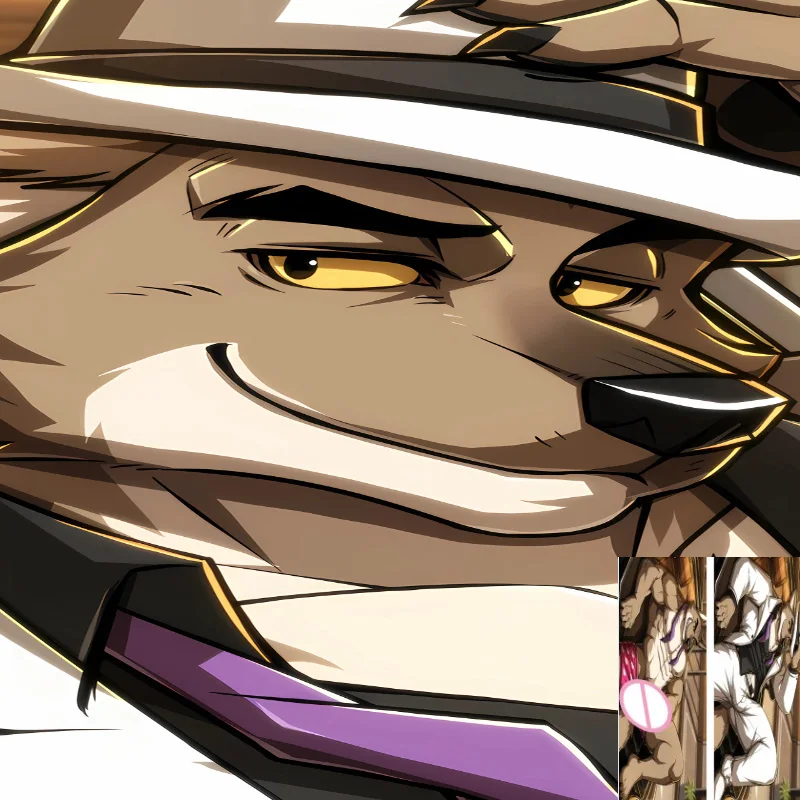 

Dakimakura Anime Fluffy Furry Orcus Mr. Wolf Pillowcase Double-sided Print Hugging Body Pillow Cover Case Dropshipping