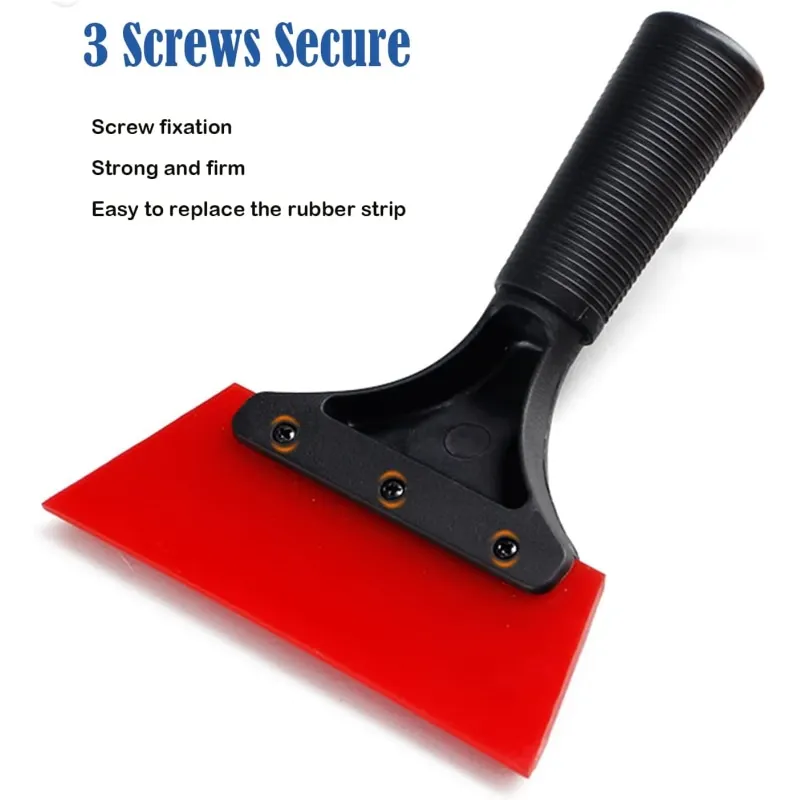 1Pc Clean Scraper Shovel Multifunction Auto Window Tints Soft Silicone Scraper Water Blade Wiper Glass Handy Car Cleaner Tool