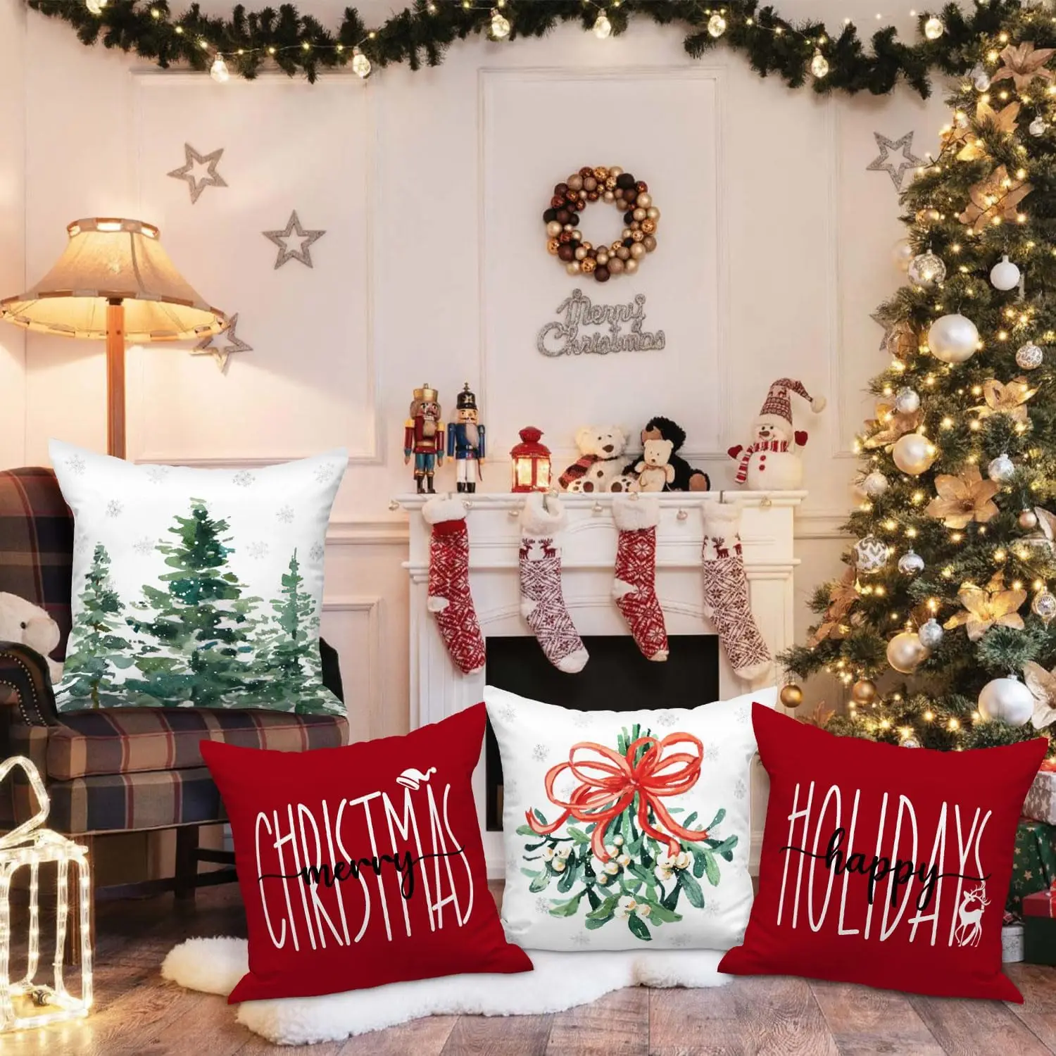 Juego De 4 Fundas D… - image