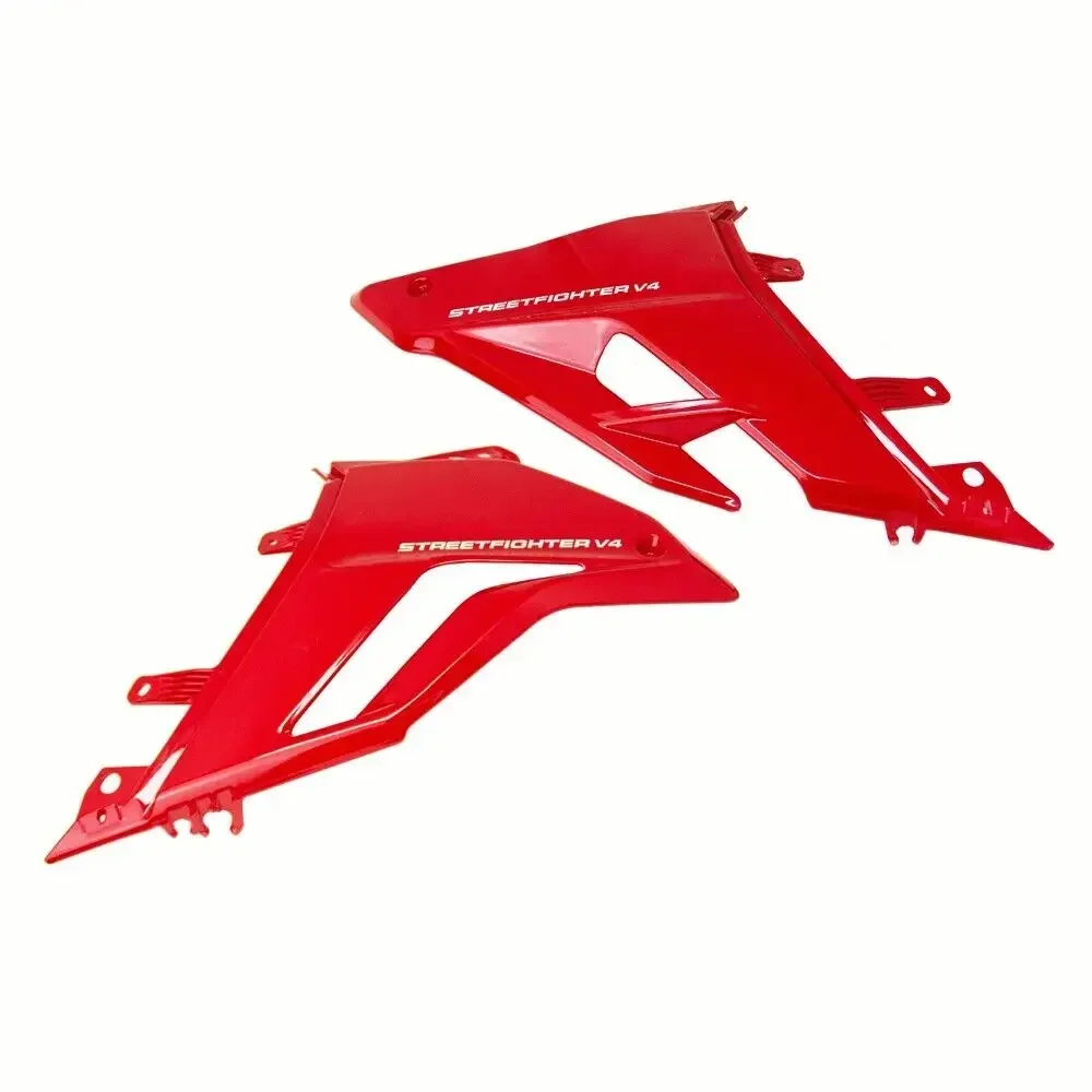 Motorcycle Gloss Red Lower Bottom Oil Belly Pan Fairing For DUCATI Streetfighter V4 V4S 2020-2022