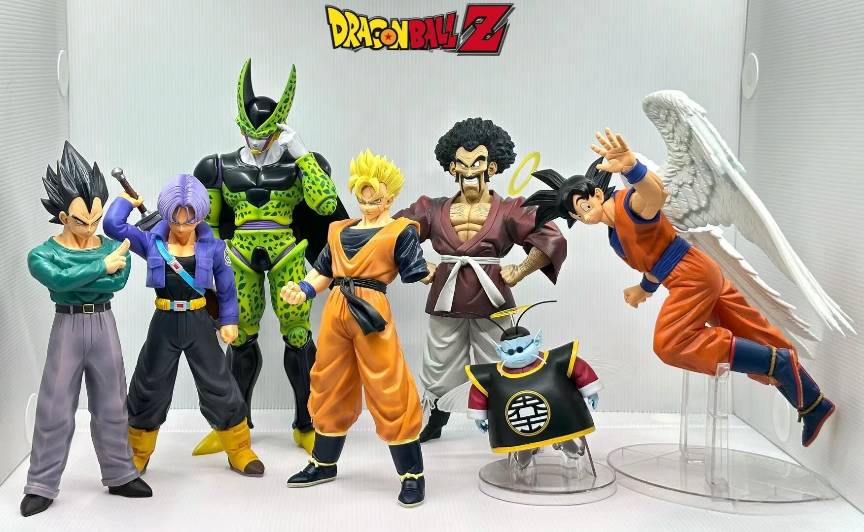 

In Stock Bandai Dragon Ball Appreciates Future Battle Goodbye Sun Wukong, Shalu, Begita, Satan, And Tranx Handmade Gift