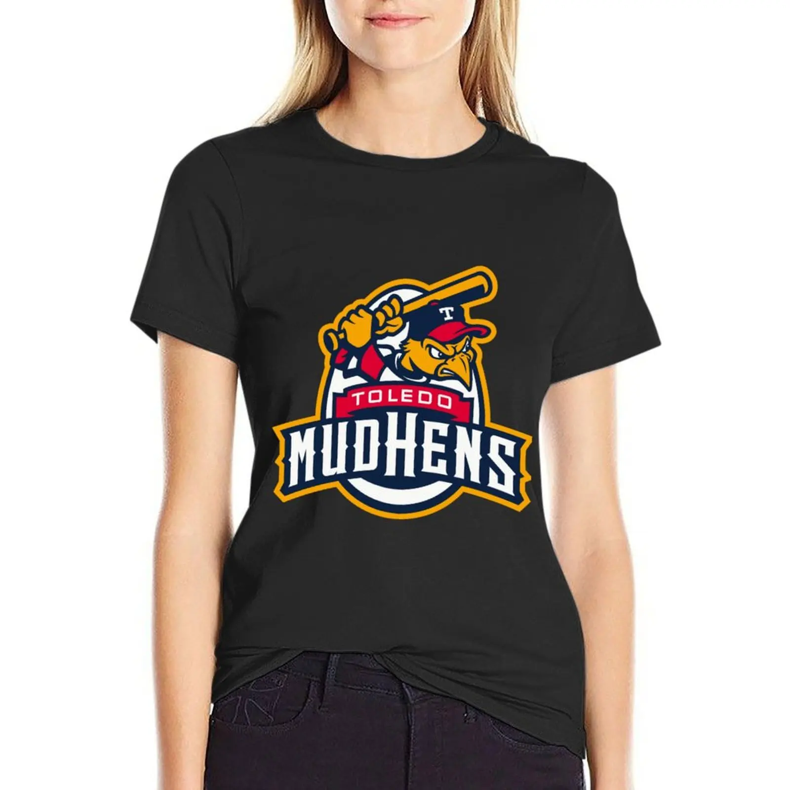 toledo mud hens,mudhens Classic T-Shirt blacks cute tops cotton t shirts Women