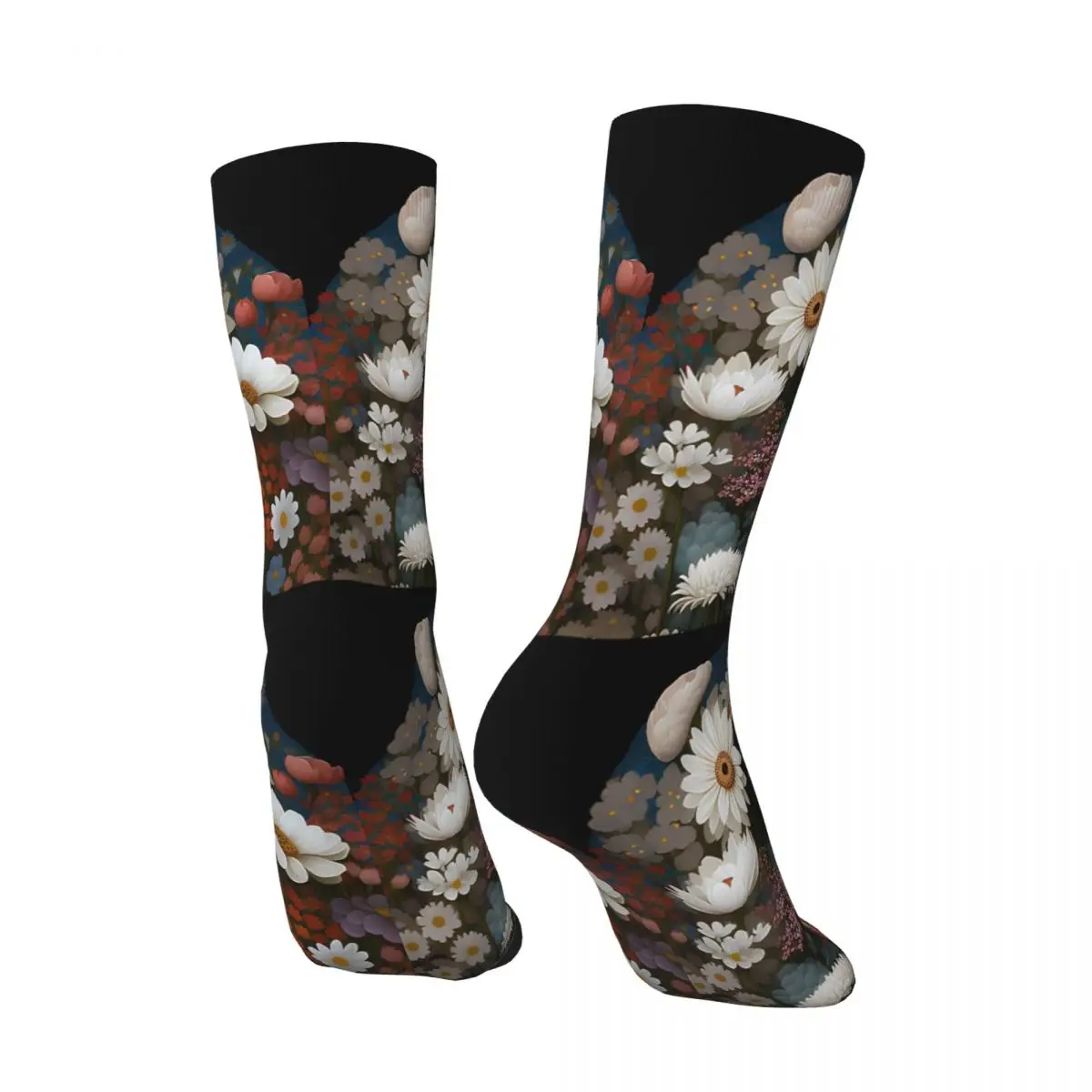 Japanese Girl Sock Printed Man Polyester