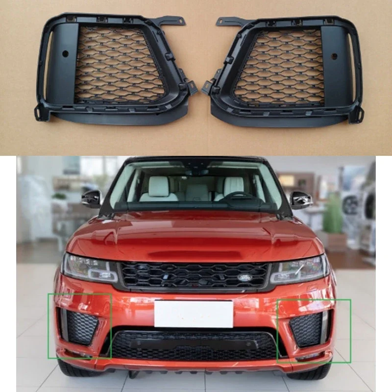 

Auto Front Bumper Fog Light Lamp Grill for LAND ROVER RANGE ROVER SPORT II L494 2018 2019 2020 2021 LR099301 LR099300