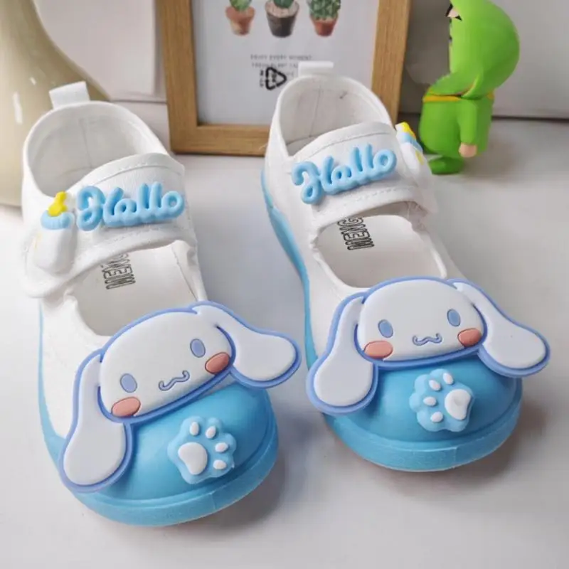 

Hello Kitty Girl Princess Shoes Casual Shoes Sanrio Cinnamoroll Kawaii Cartoon Arena Boot Dance Shoes Sandals Sports Shoes