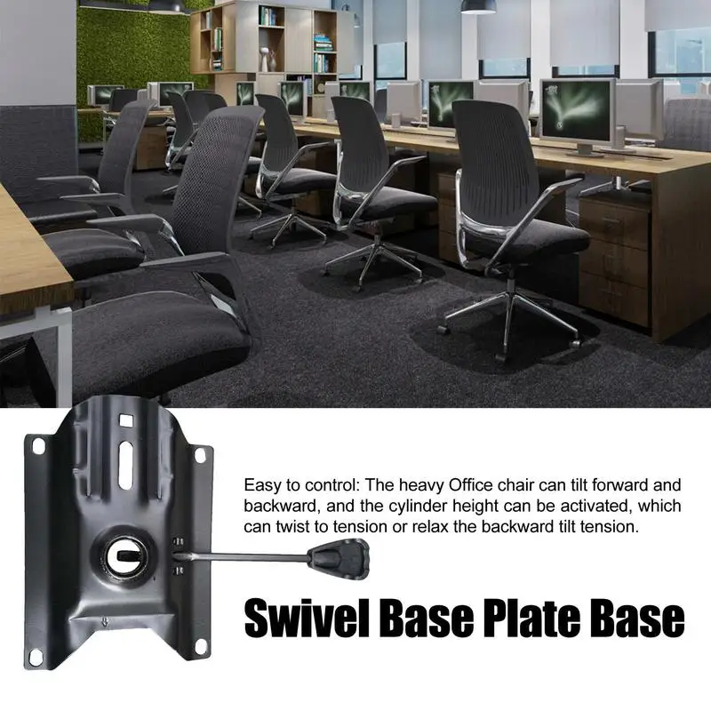 Chair Tilt Mechanism Replacement Control Swivel Chair Bottom Plate Base Adjustable Chair Control Tool For Swivel Chairs Large