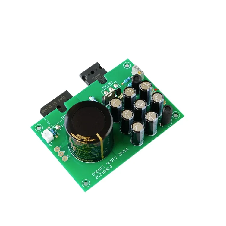 

Модуль источника питания с регулировкой постоянного тока Линейная плата питания DIY низкий уровень шума низкое внутреннее сопротивление высокий ток Toshiba A1943