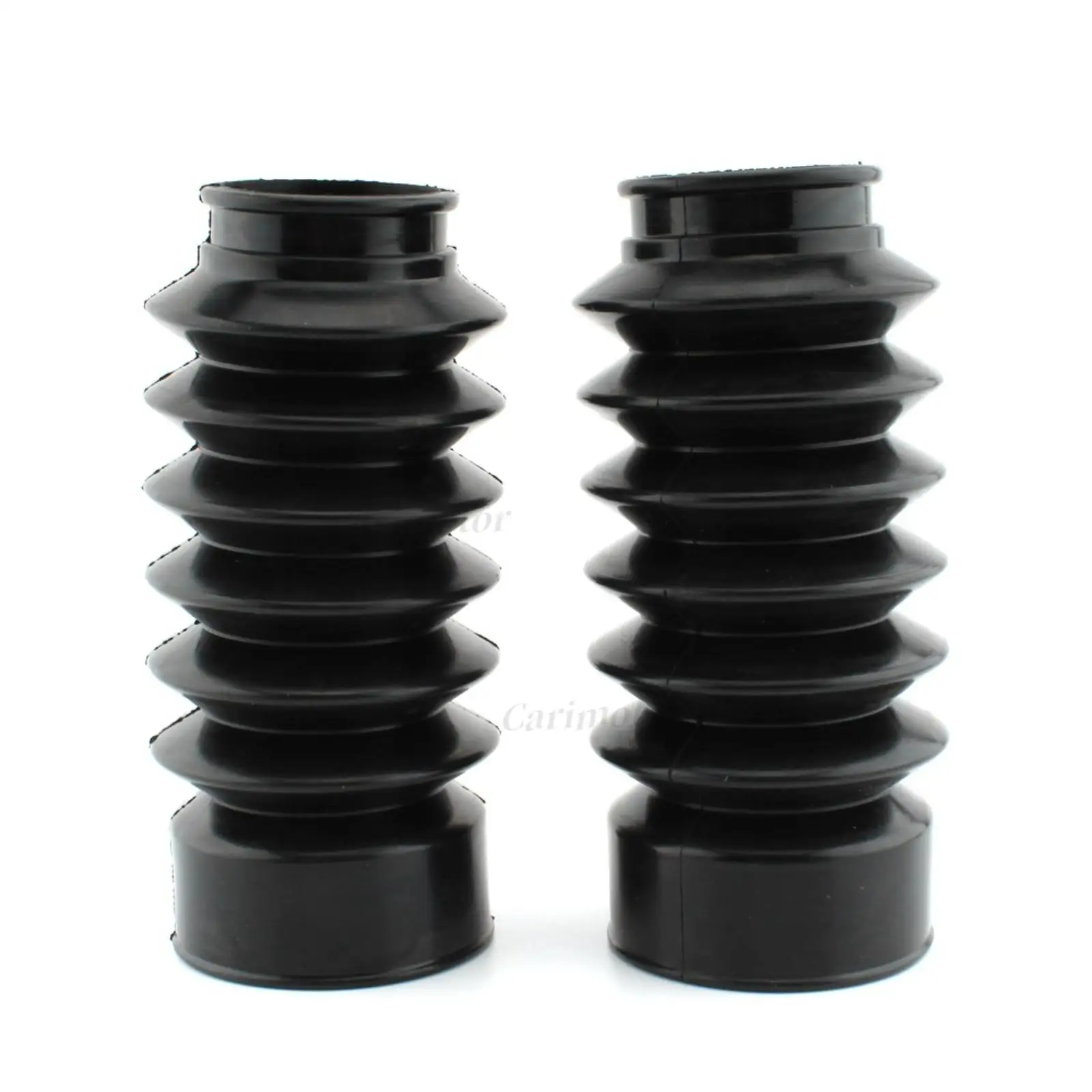 

Black Moto Fork Boots Gaiters Tubes Cover For Harley Dyna Sportster XL883 1200
