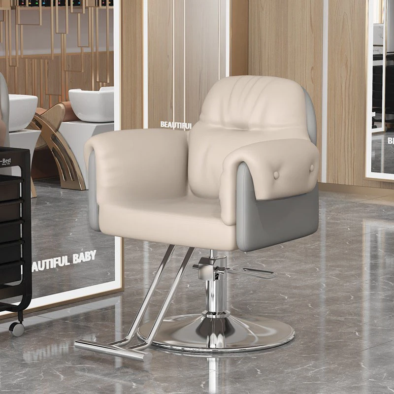 Metalen Cosmetische Kappersstoelen Manicure Make-Up Ijdelheid Esthetische Kappersstoelen Kapper Sillas De Barberia Moderne Meubels