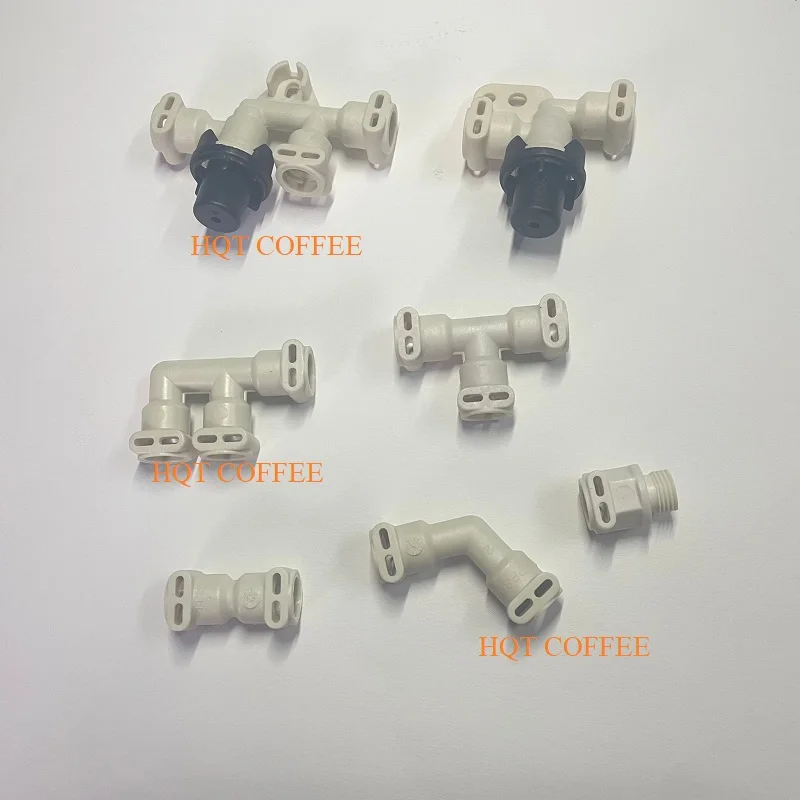 Piezas de repuesto Junta de unión de codo en forma de L KALERM Repuestos para cafetera Accesorios Válvula solenoide bidireccional KLM de 2 y 3 vías