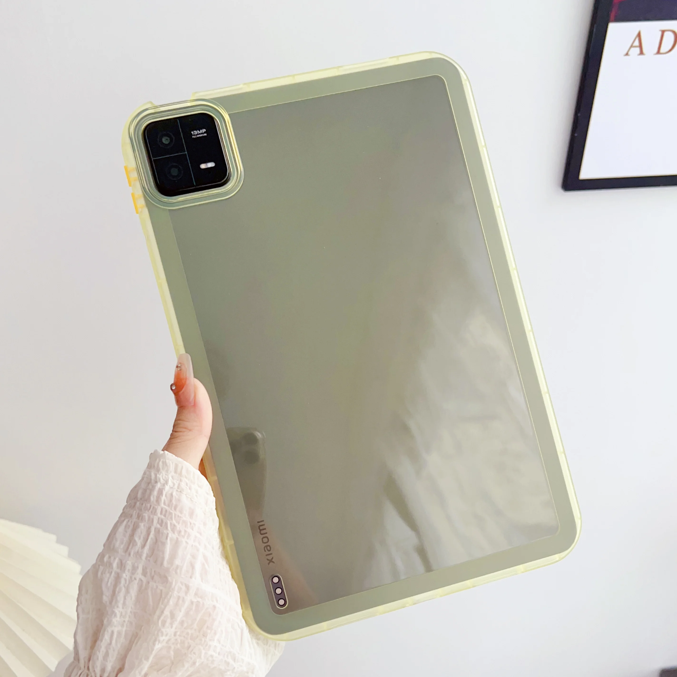 For Xiaomi MI Pad 6 5 6s 7 Pro Redmi SE 8.7 11 inch Tablet Case Thick Clear Shockproof Cute Soft Silicone Back Cover