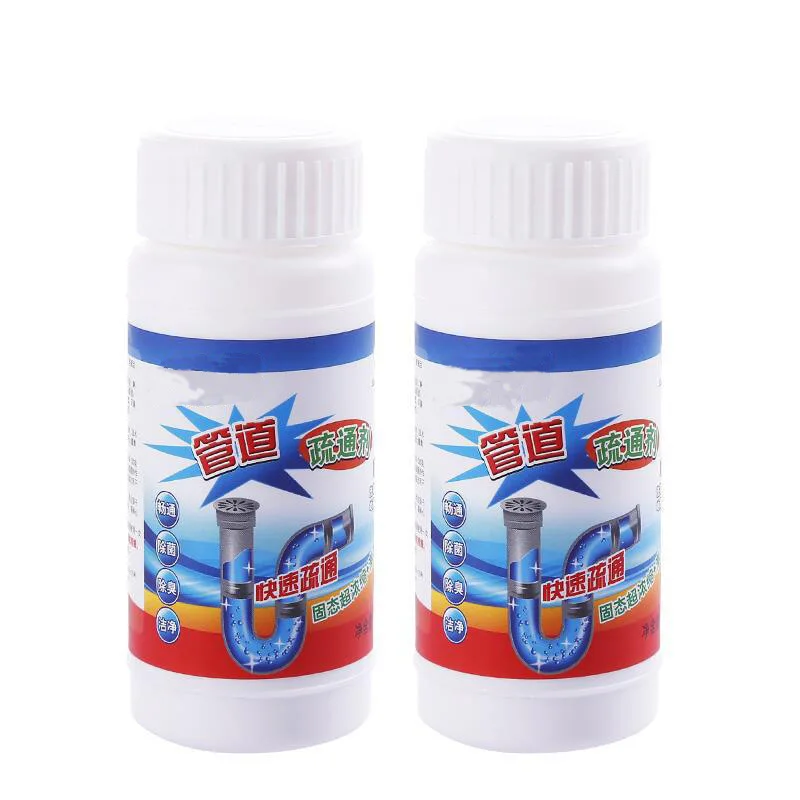 Powerful pipe unclogging agent Kitchen drain pipe unclogging toilet toilet toilet clogging cleaning deodorant