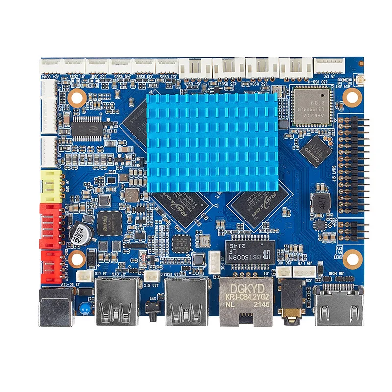 Linux System Development Board RK3399 Android Dunne Kleine Moederbord Zes Core USB3.0 Gigabit Netwerk 485 Seriële Poort