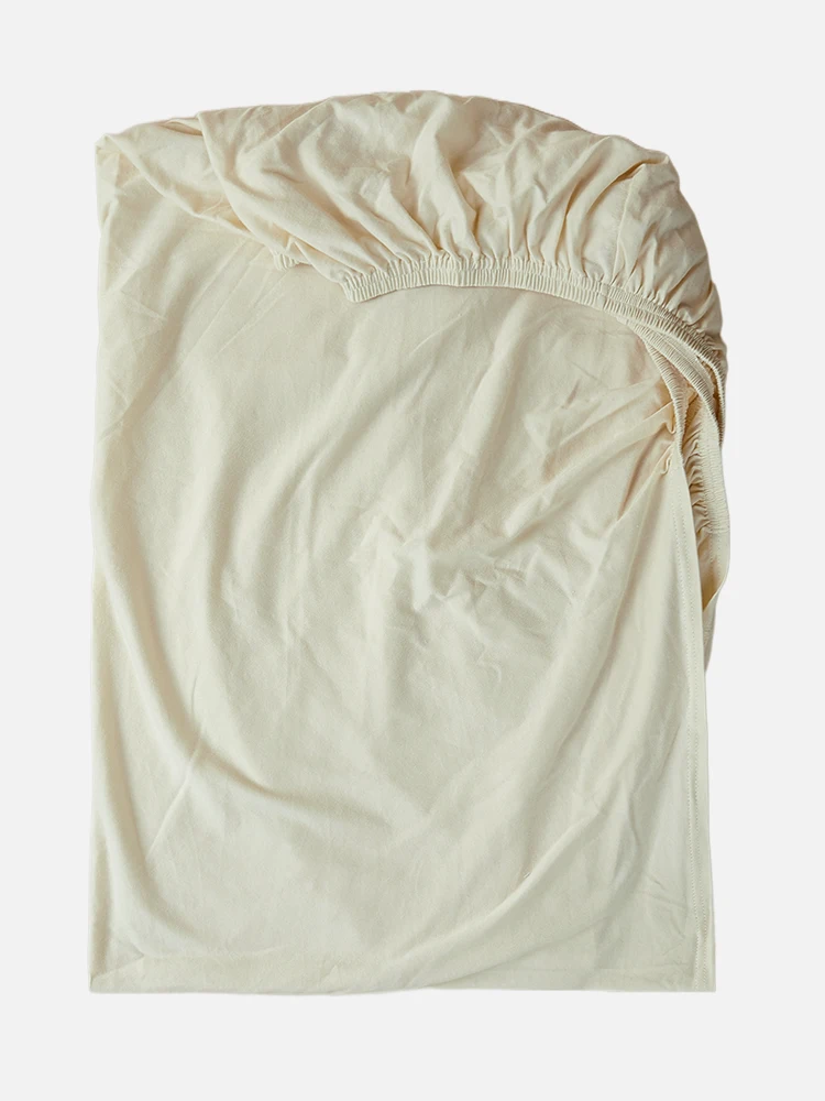 100%Cotton 130*70cm Solid Color Baby Fitted Sheets Children's Bed Cover For Newborn Bassinet Cradle Sheet Beding