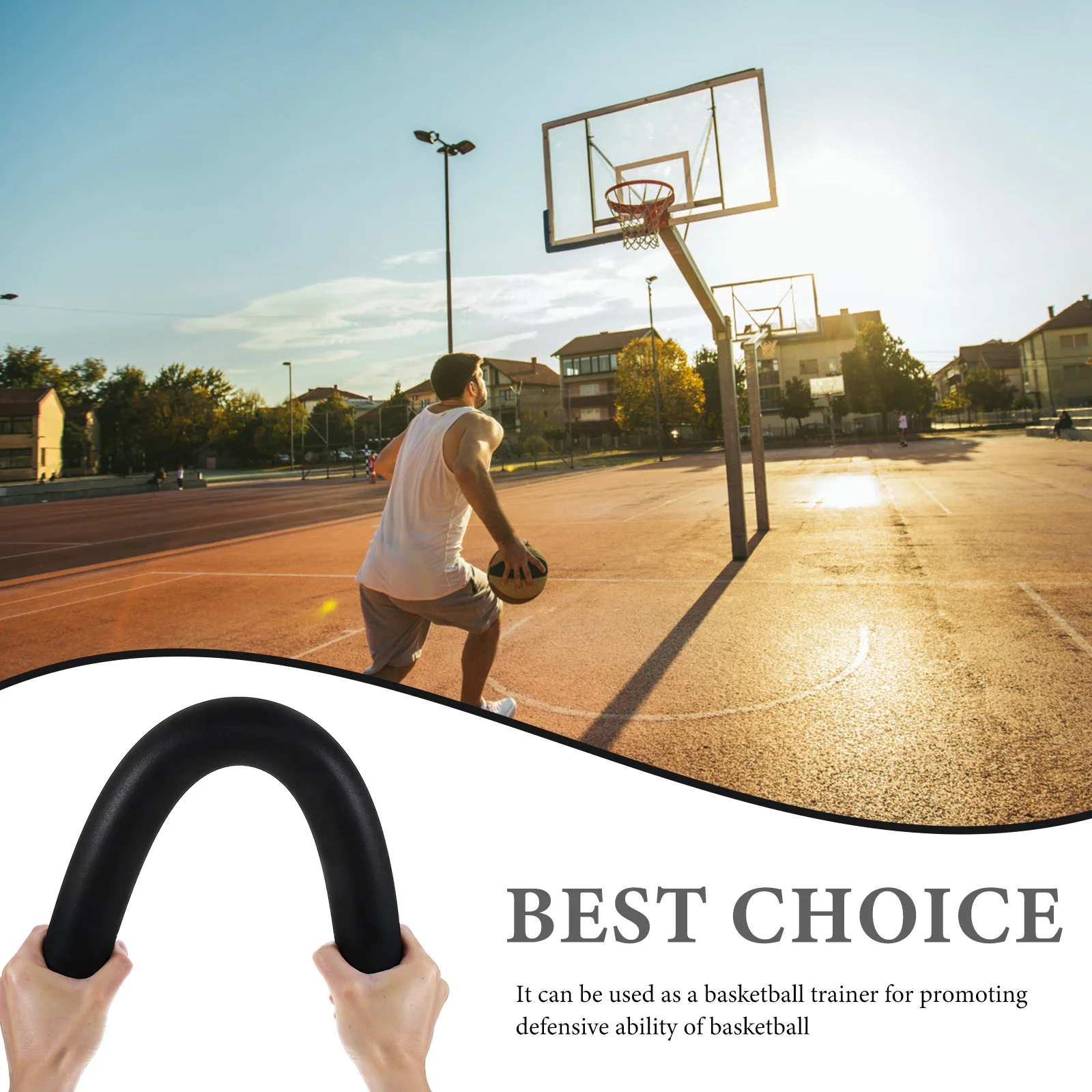 

Dribble Ball Control Training Stick Basket Eva Basketball Trainer Interference Sticks