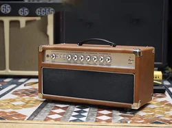 Custom Overdrive Special Reverb ODR Hand-wired Tube Guitar Amplifier Head with black grill cloth