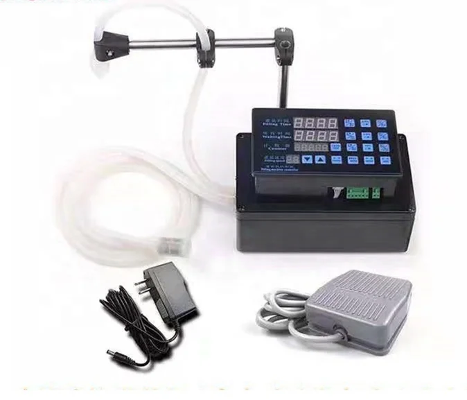 

Small Metering Mini Control Liquid Beverage Lotion Filling Machine