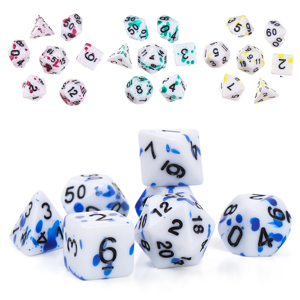 7Pcs/Set Polyhedral… - image