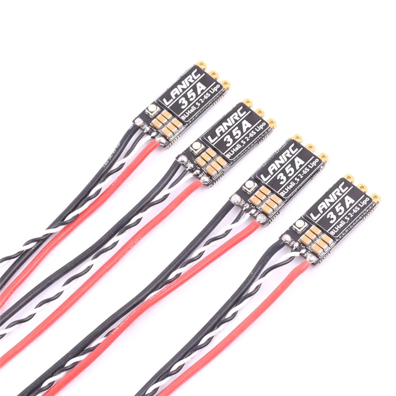 بيع الصيف Blheli S 2-6S Lipo 45A بدون فرش ESC مدمج قابل للبرمجة RGB LED D-Shot 150/300/600 ONESHOT125 لطائرة RC FPV Drone Ac
