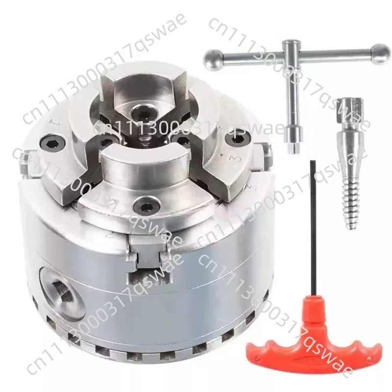 Woodworking Chuck 5 Inch Four Jaw Self-Centering M33 Thread 4 Inch 100 Wood Lathe Chuck