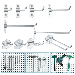 Multi-function Wall Mounted Hook Hanger Heavy Duty Garage Storage Utility Hooks Tool Holder for Pegboard Storage Hanging Holder