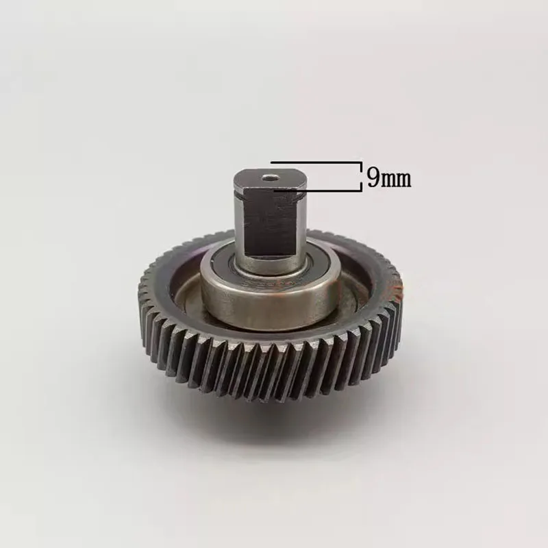 Diameter 45.5mm Electric chainsaw gear assembly Sawmill gear 55 teeth transmission  Pinion bearing kit