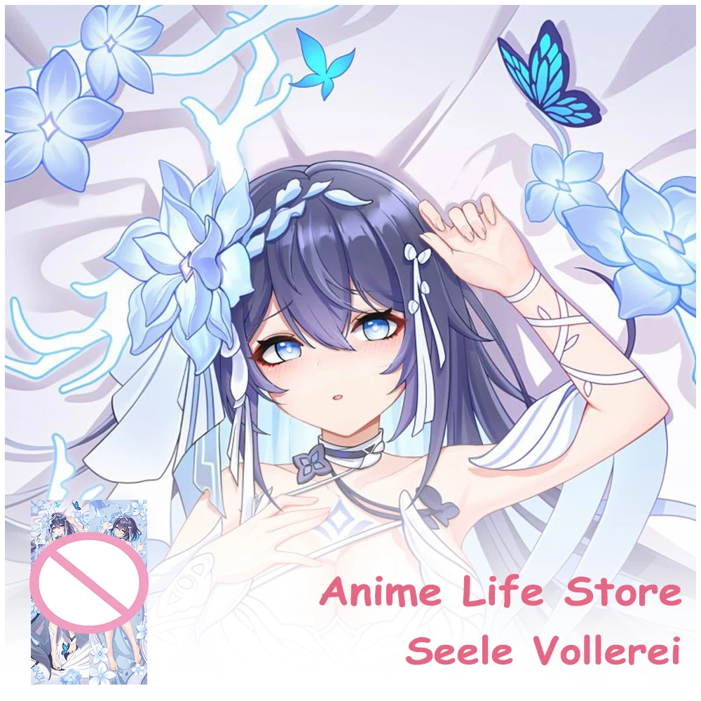 Dakimakura Anime Honkai Impact 3Rd Seele Vollerei Pillowcase Hugging Body Cosplay Props Otaku Bedding Cushion Covers Decor Room