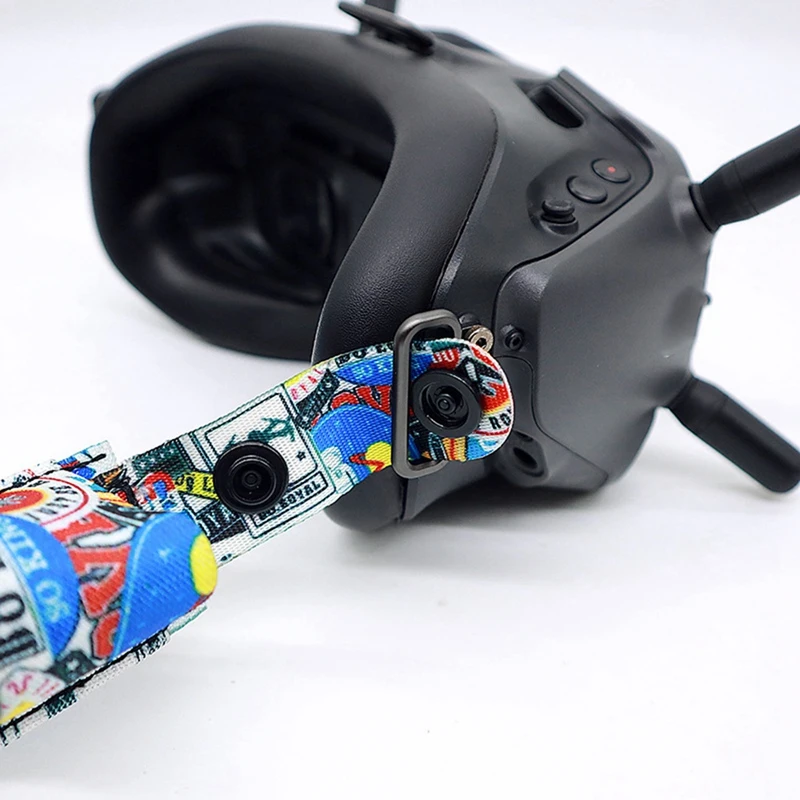 NEW-Suitable For FPV Video Glasses Graffiti Color Headband Fixed Strap